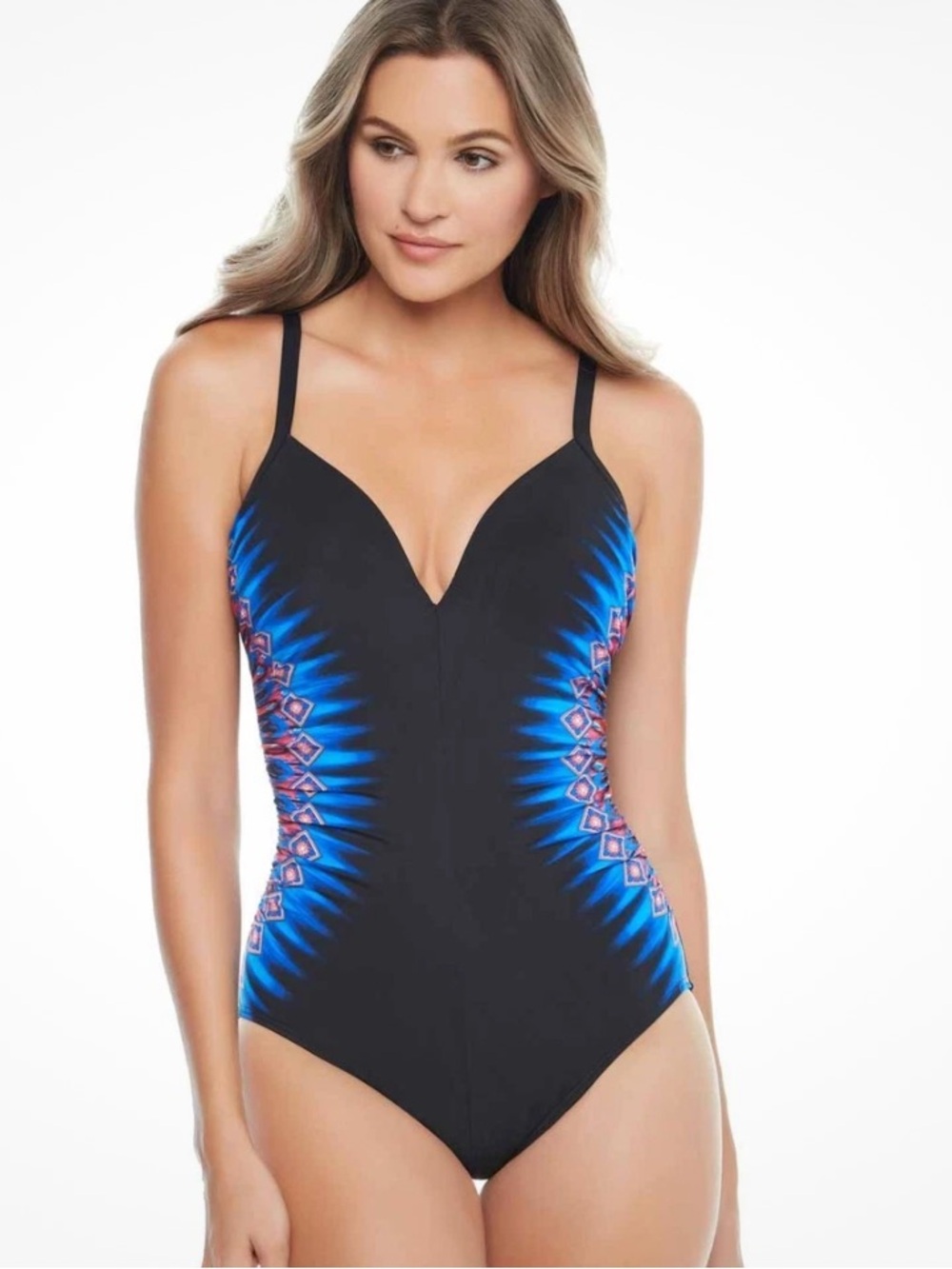 Miraclesuit🤩 Temptation Casablanca in black and blue!